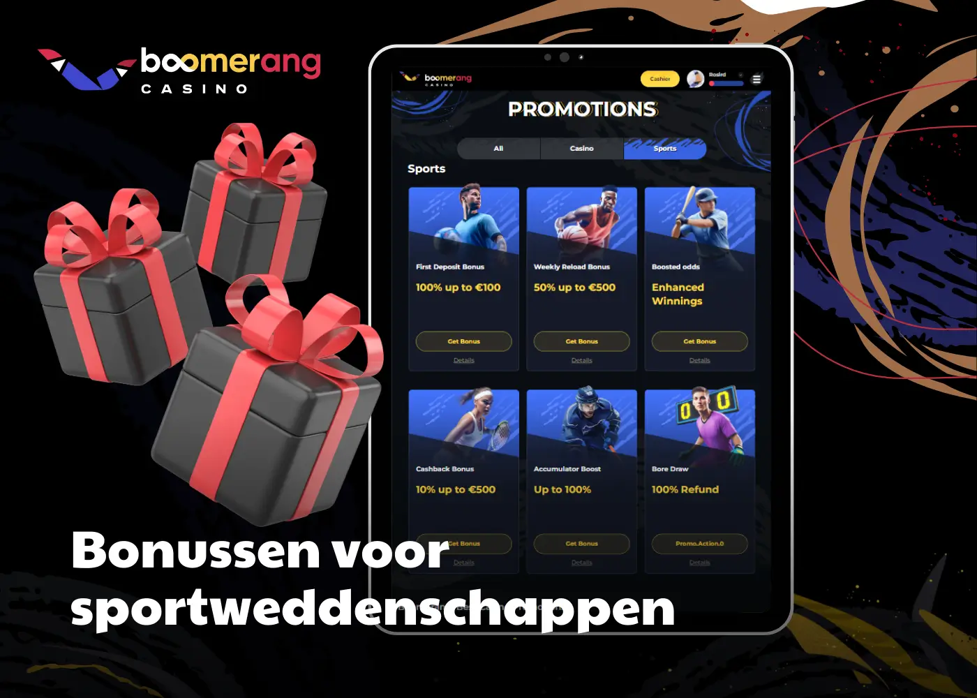 Bonussen voor sportweddenschappen